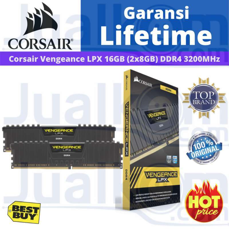 Corsair cmk16gx4m2z3200c16 hotsell