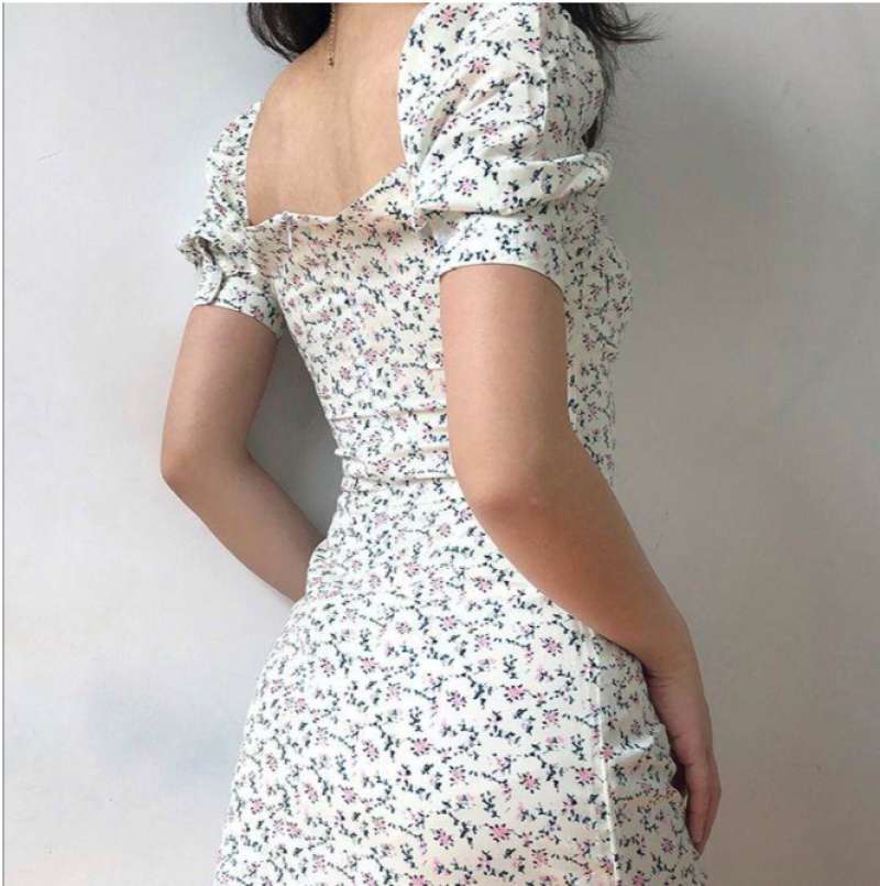 Promo Korean Women Short Sleeve Mini 