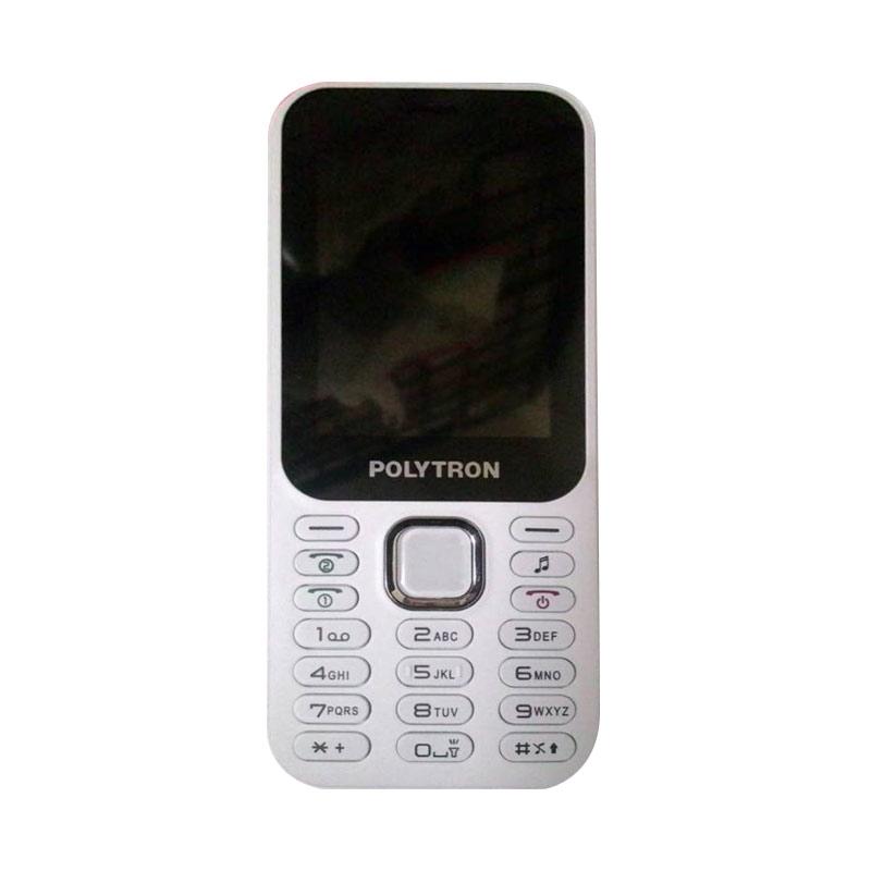 POLYTRON C24B Handphone - White Red [Dual SIM]