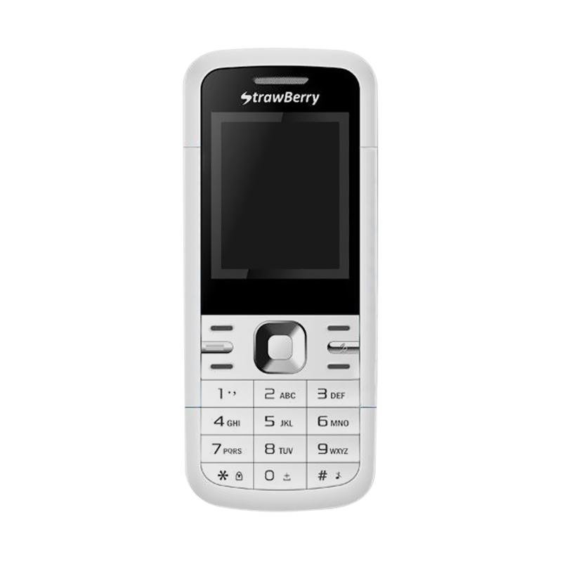 Strawberry ST7 Sierra Handphone - White
