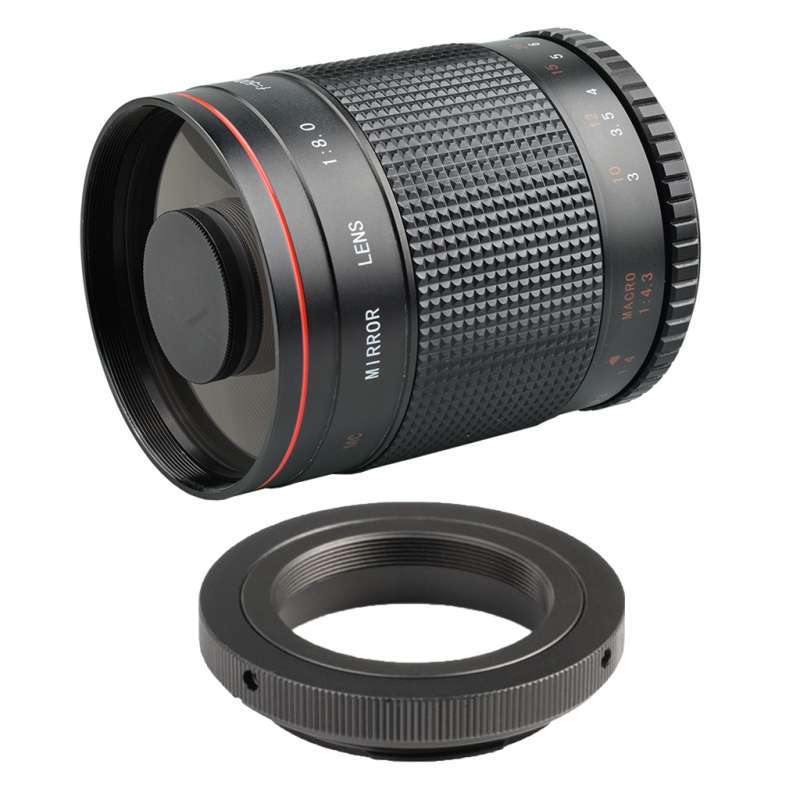 500mm f 8 telephoto mirror lens for canon rebel eos 80d 70d 60d 60da 7d 6d 5d 5ds 1ds t7i t7s t6s t6i t6 t5i t4i sl2 and sl1