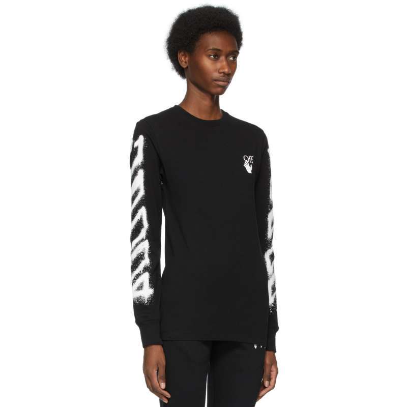 Off White Spray Marker Long Sleeve 