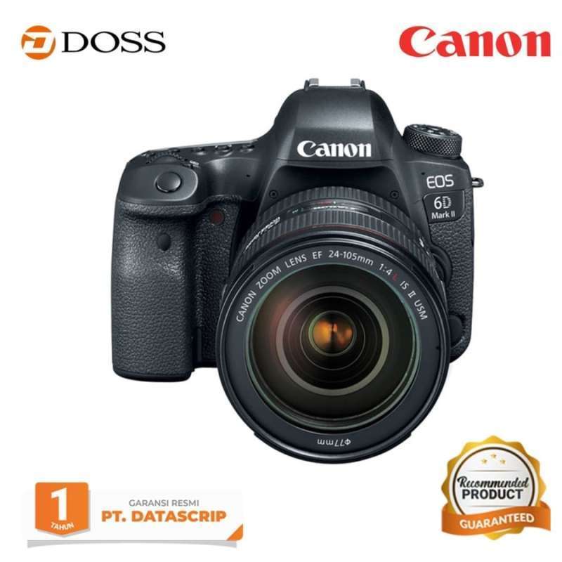 doss canon eos 6d mark ii kit 24 105mm f 4 black