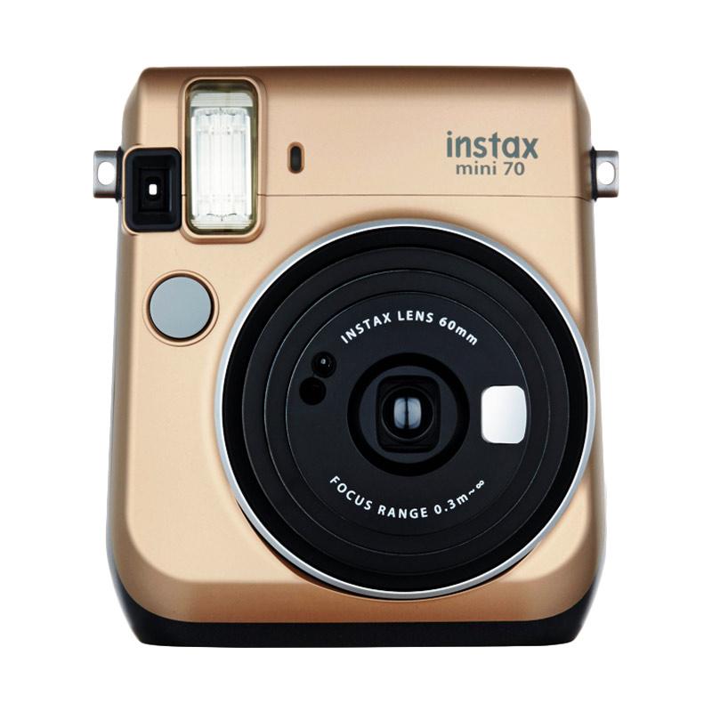 Fujifilm Instax Mini 70 Kamera Polaroid - Gold
