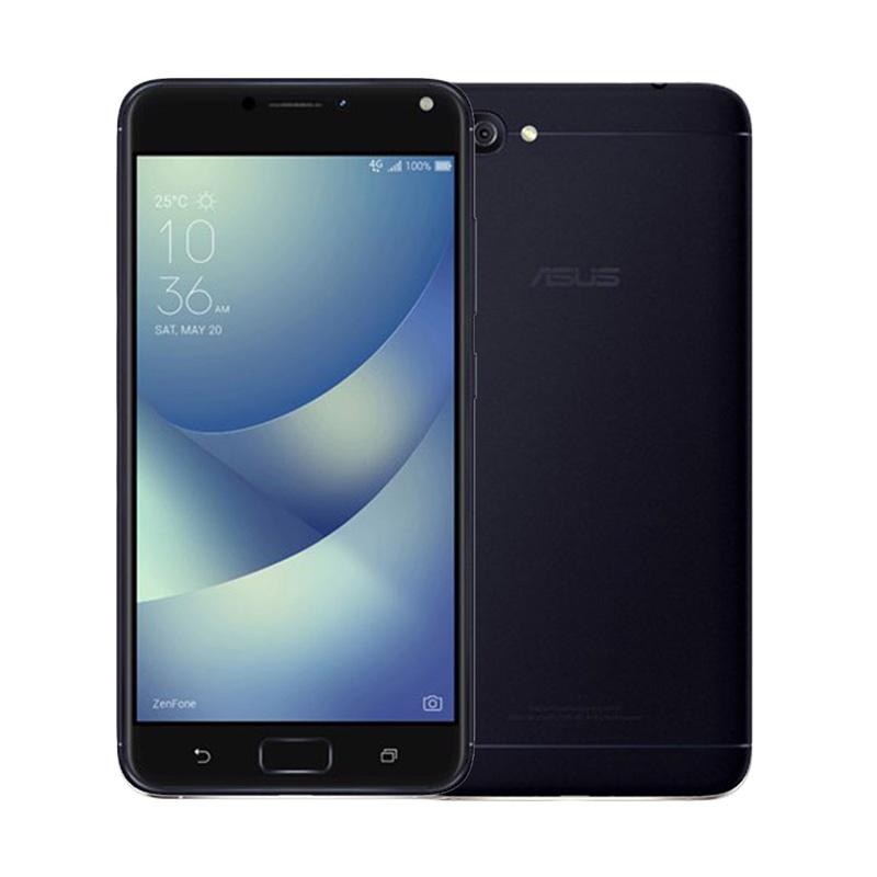 Asus Zenfone 4 Max ZC554KL Smartphone - Black [32 GB/ 3 GB] FREE KUOTA 13 GB + CUTE GIFT 2 ITEMS