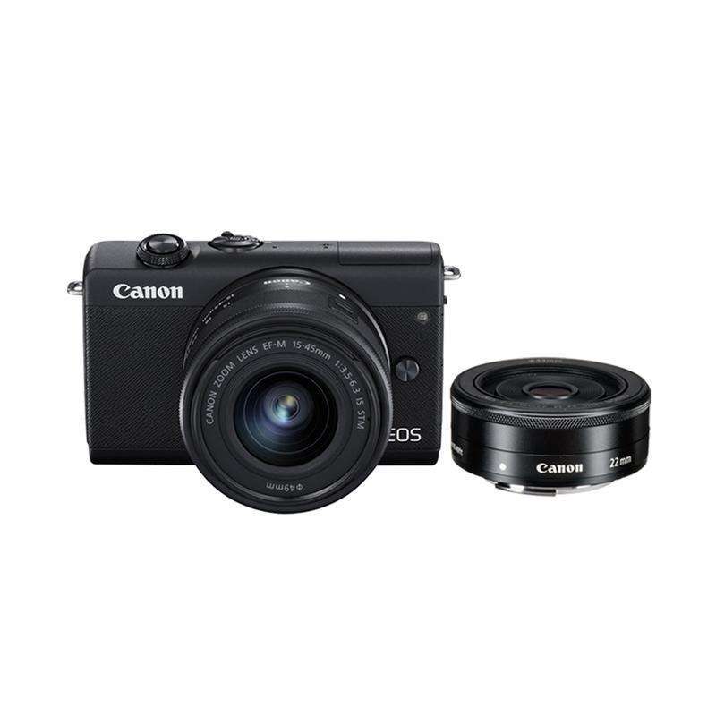 canon eos m200 kit 15 45mm f 3 5 6 3 is stm canon ef m 22mm f 2 stm