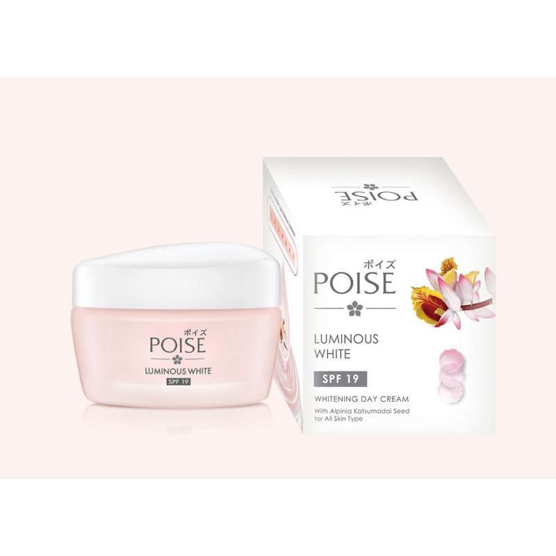Poise Luminous Whitening Day Cream Jar Spf 20gram Original Krim Pagi Siang Pencerah Kulit Terbaru Agustus 2021 Harga Murah Kualitas Terjamin Blibli