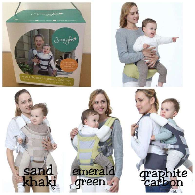Jual Gendongan Bayi 6 In 1 Super Hipseat Baby Carrier Snuggle Crown 100 Original Di Seller Bumiagung Cengkareng Timur Kota Jakarta Barat Blibli
