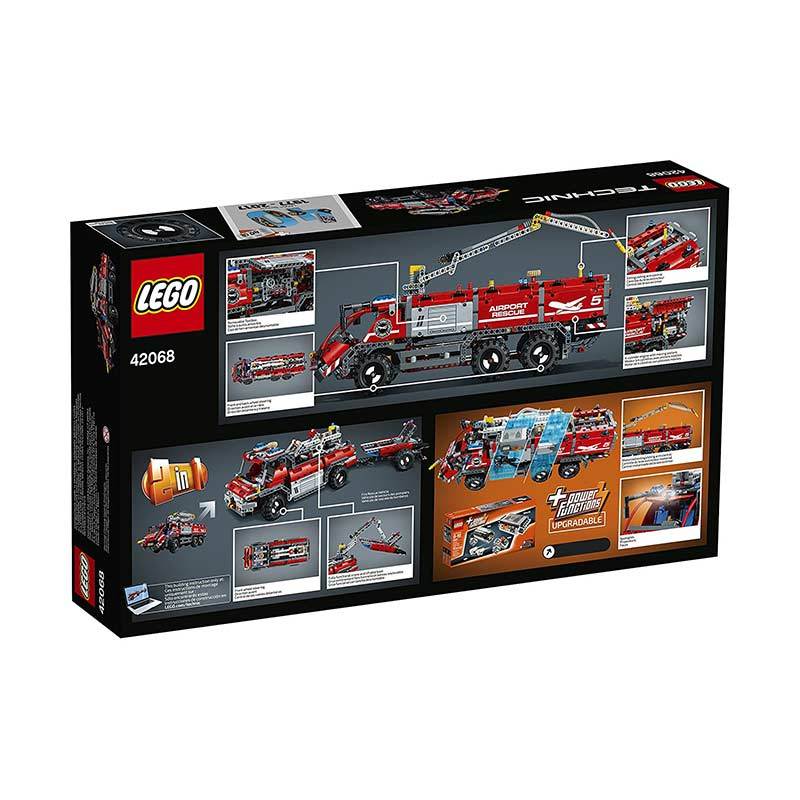lego technic airport rescue vehicle 42068