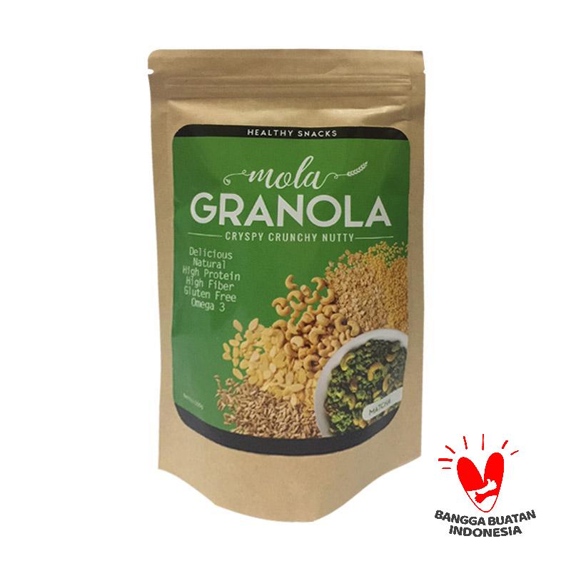 Jual Mola Granola Healthy Snacks Rasa Matcha Online - Harga & Kualitas Terjamin | Blibli.