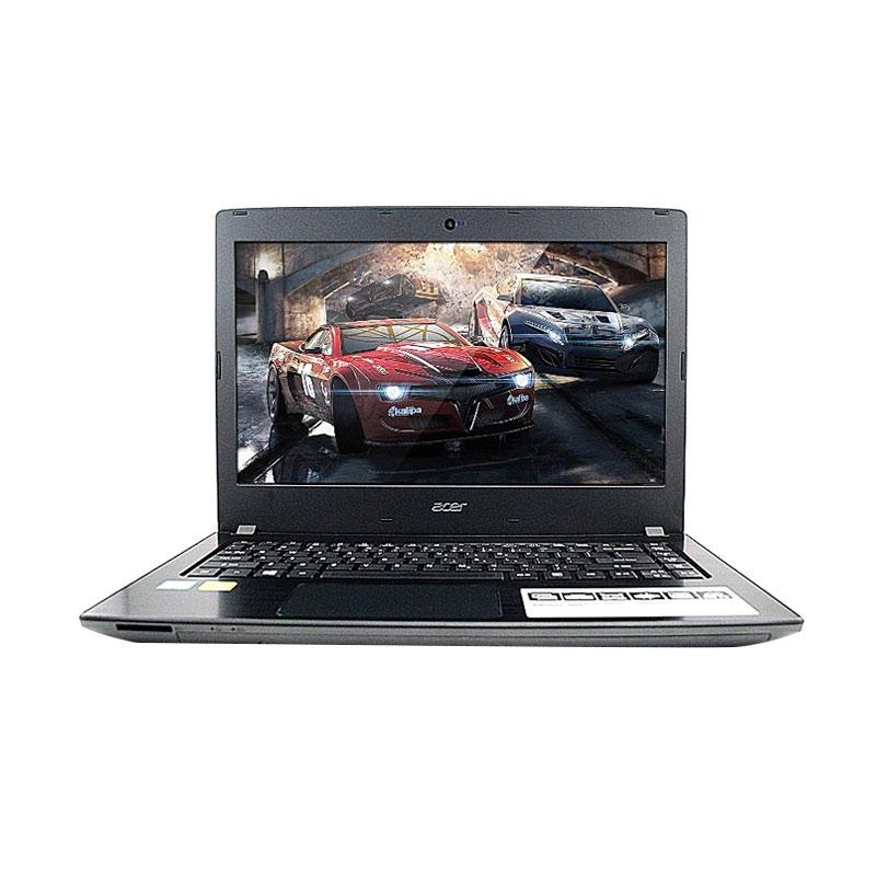 Acer Aspire E5-475G-55BD Notebook - Steel Grey [Core i5-7200U/4GB/1TB/VGA NVIDIA 940MX2GB/Windows 10]