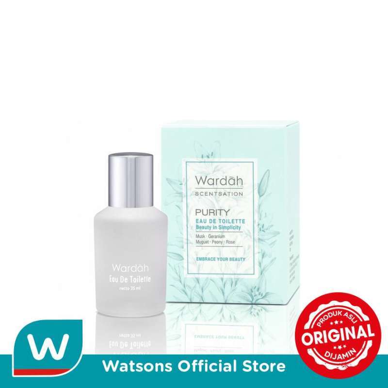 Jual Wardah Scentsation Eau De Toilette Purity Terbaru Harga