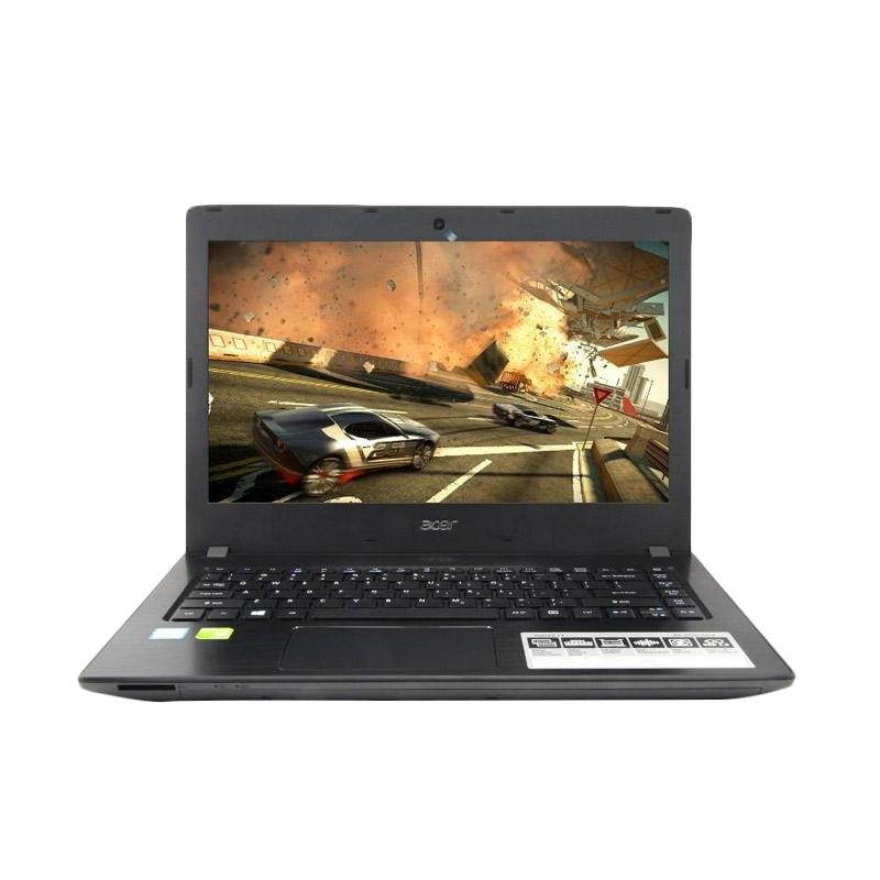 Acer Aspire E5 475G-73A3 Notebook - Abu/Hitam