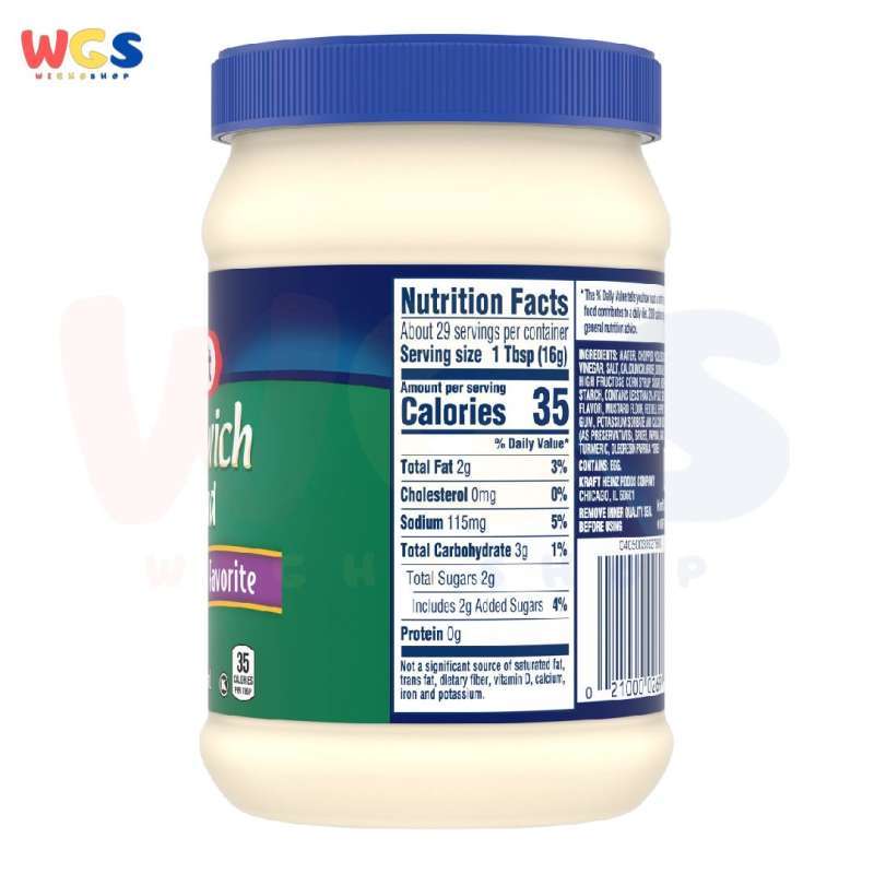 Jual Kraft Americas Favorite Sandwich Spread 15 fl oz Jar ...