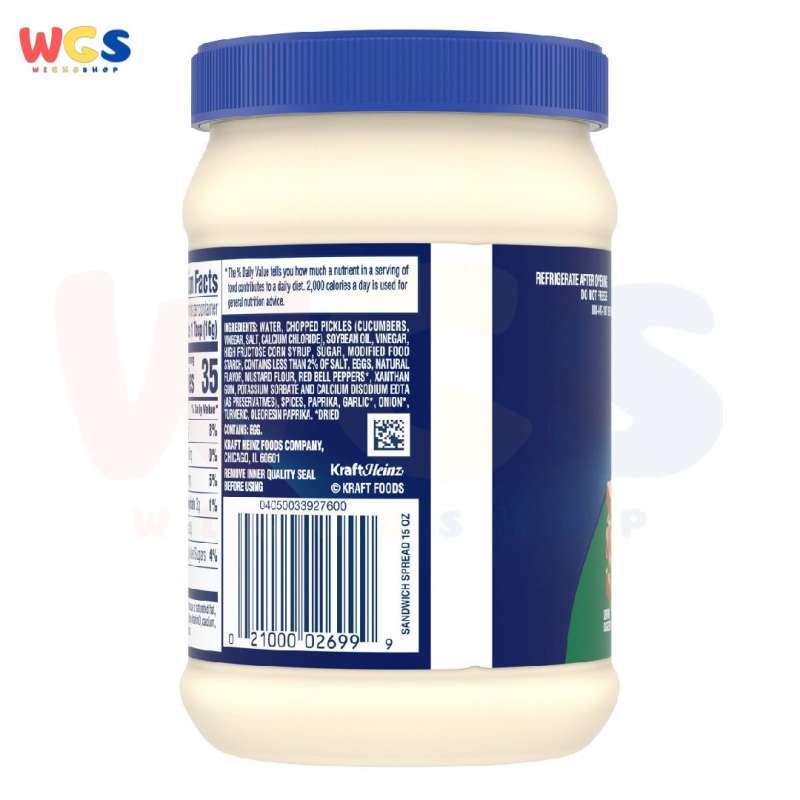Jual Kraft Americas Favorite Sandwich Spread 15 fl oz Jar ...