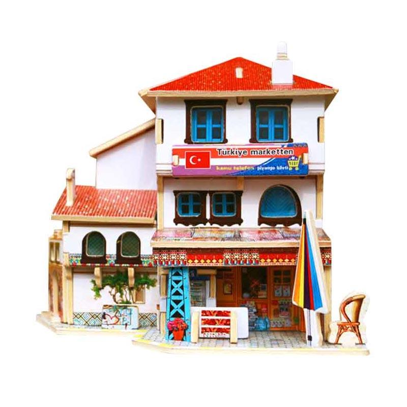 robotime f141 turkey convenience store wooden puzzle
