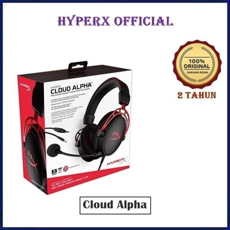 Jual Headset Gaming HyperX Cloud Alpha 