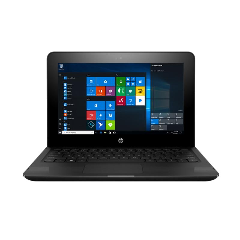 HP Pavilion X360 Convert 11-AB035TU Notebook - Black [Intel Celeron N3060/ 4GB/ 500GB/ Windows 10]