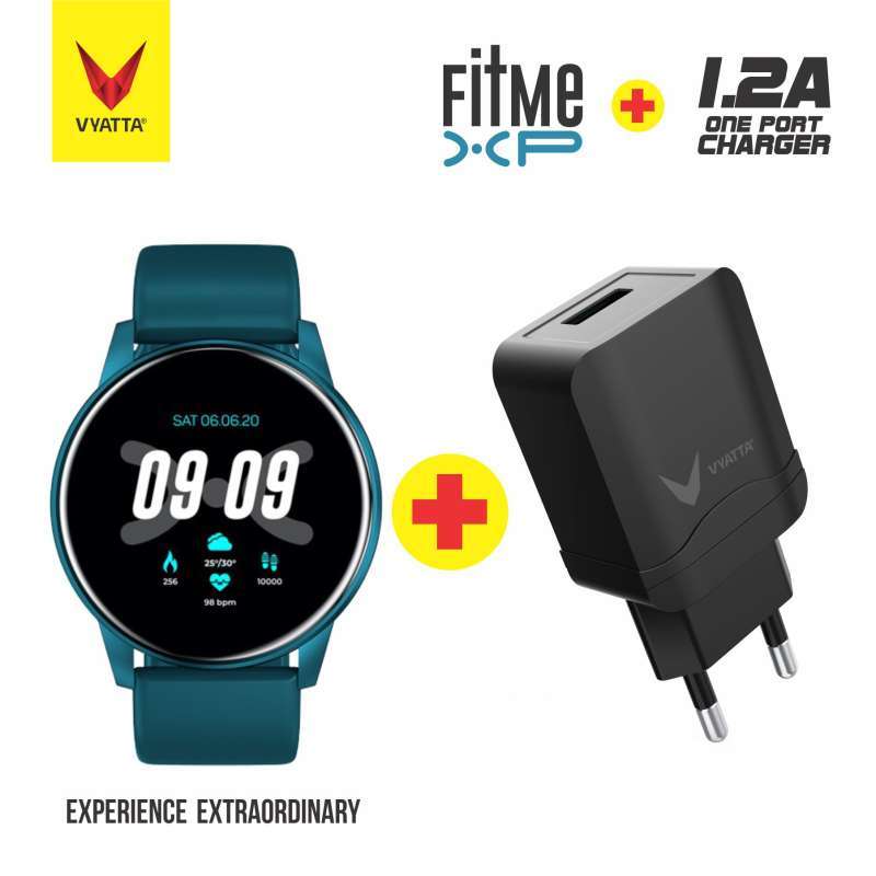 Jual VYATTA Fitme XP Smartwatch Custom Watch Face Full Touch