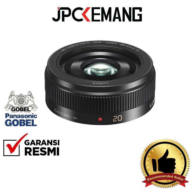 Jual JPC KEMANG Panasonic Lumix G 20mm f/1.7 II ASPH H-H020A