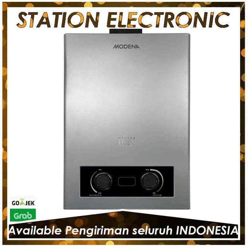 Jual Modena GI 0632 V Water Heater Gas Instant [6 Liter/menit] di Seller  Station Electronic Official Store - Station Electronic Sunter REGULER |  Blibli