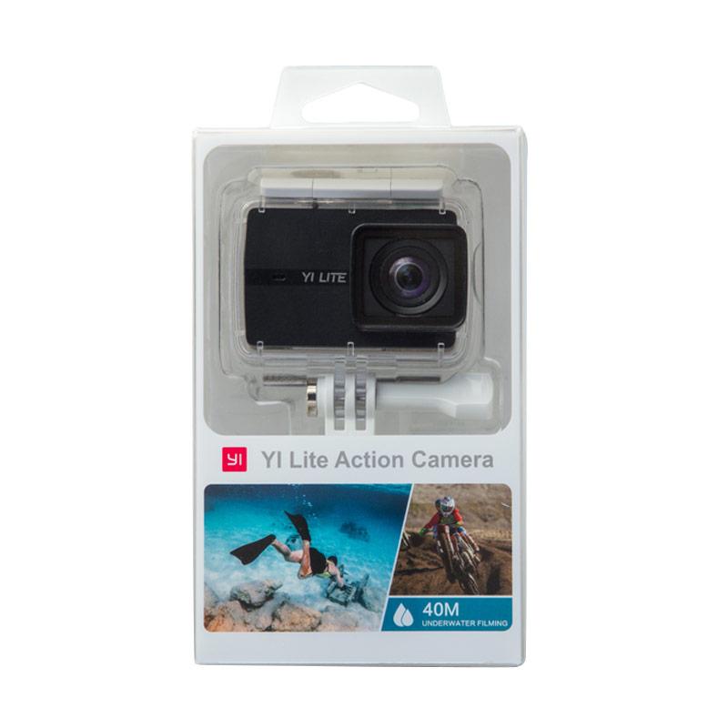 Jual Xiaoyi Yi Lite Action Camera Black Free Waterproof