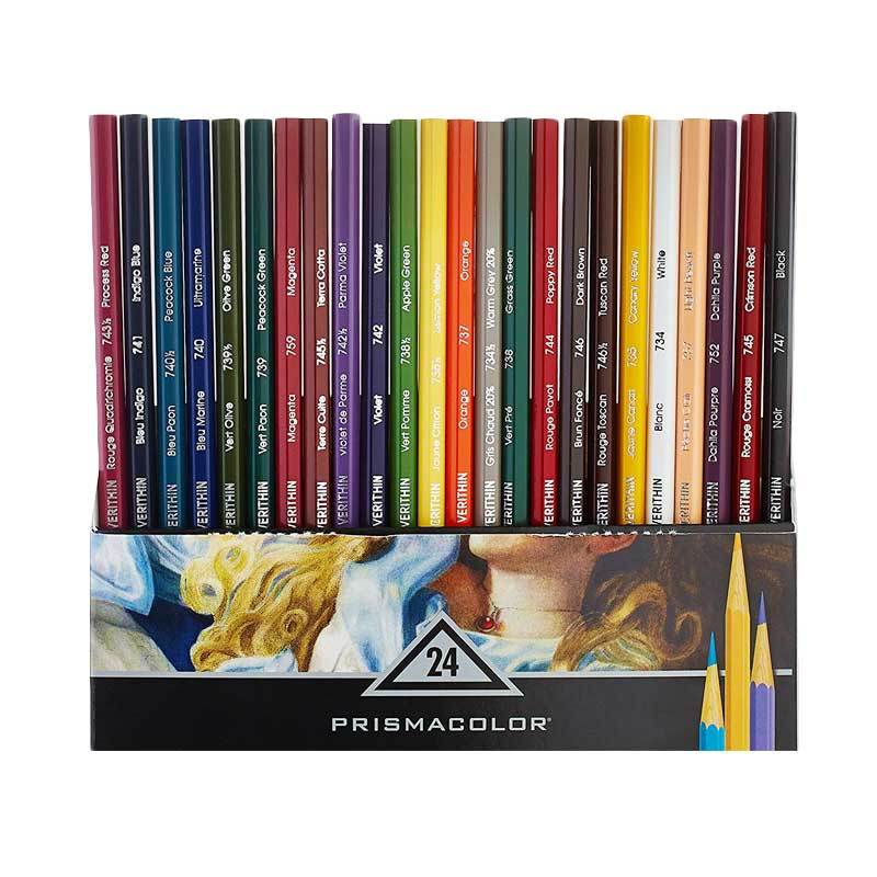 Jual Prismacolor Premier Verithin Set 24 Pensil Warna Online Mei