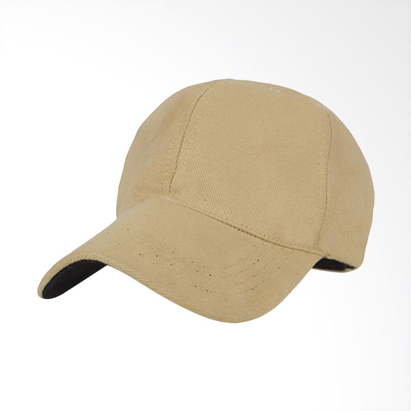 Jual Elfs Shop Basic Polos Rapel Baseball Topi Pria Black Rapel Back Layer Coklat Muda Online Agustus 2020 Blibli Com
