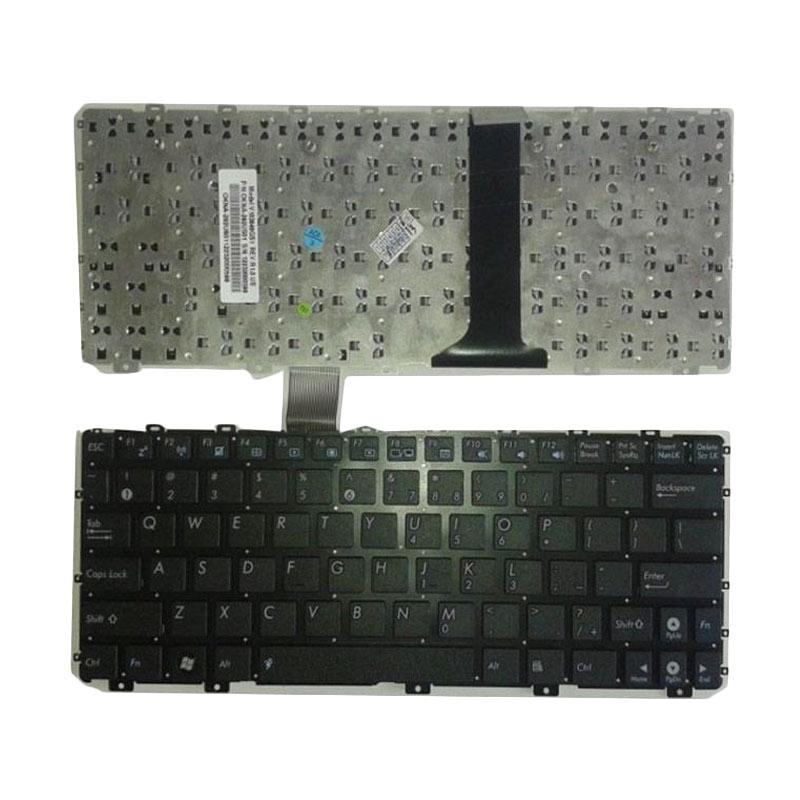 Keyboard Notebook Asus Original untuk Seri Seashell Eee PC 1015 dengan Warna Hitam, Tahan Lama dan Nyaman, Ideal untuk Semua Sistem Operasi