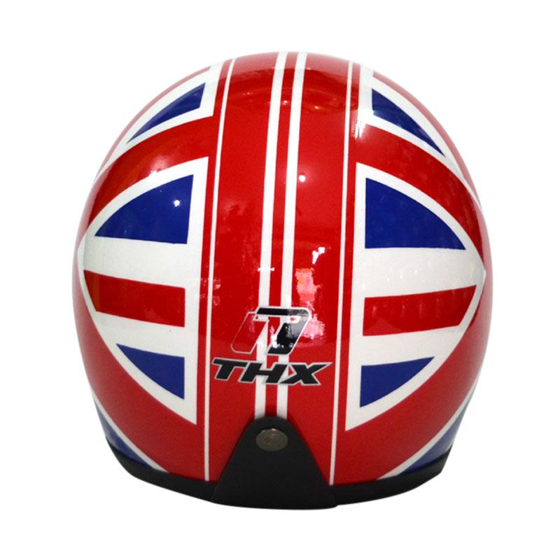 Jual THX Retro England Helm Half Face 