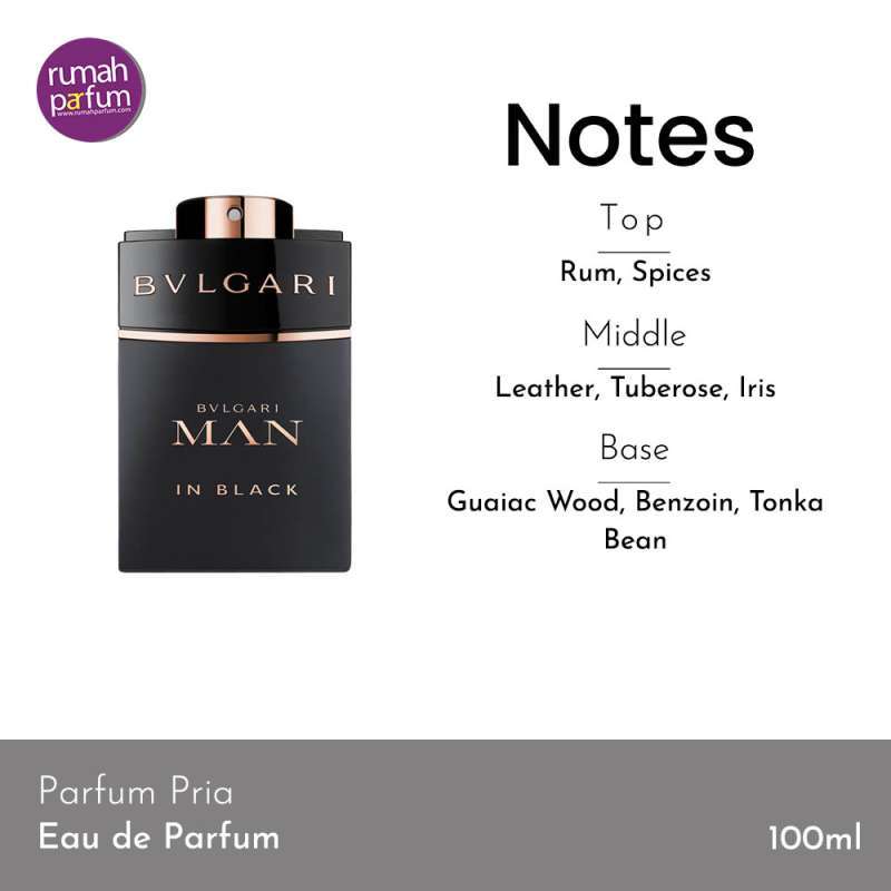 Bvlgari man in black notes shop