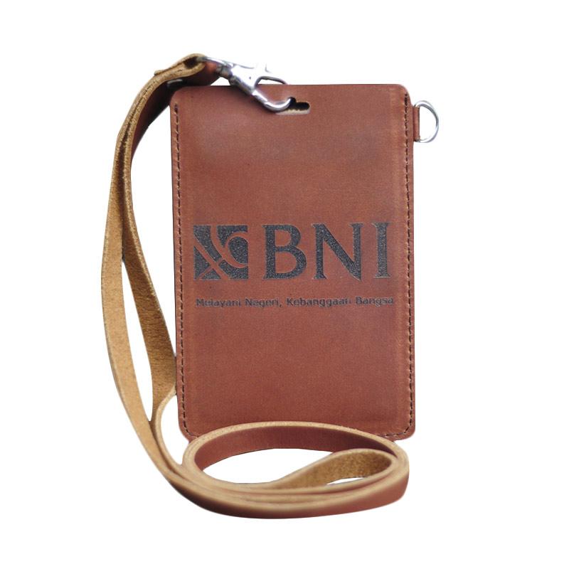Jual Leather Castle Pegawai Bank Bni Id Card Holder Tan Online Januari 2021 Blibli