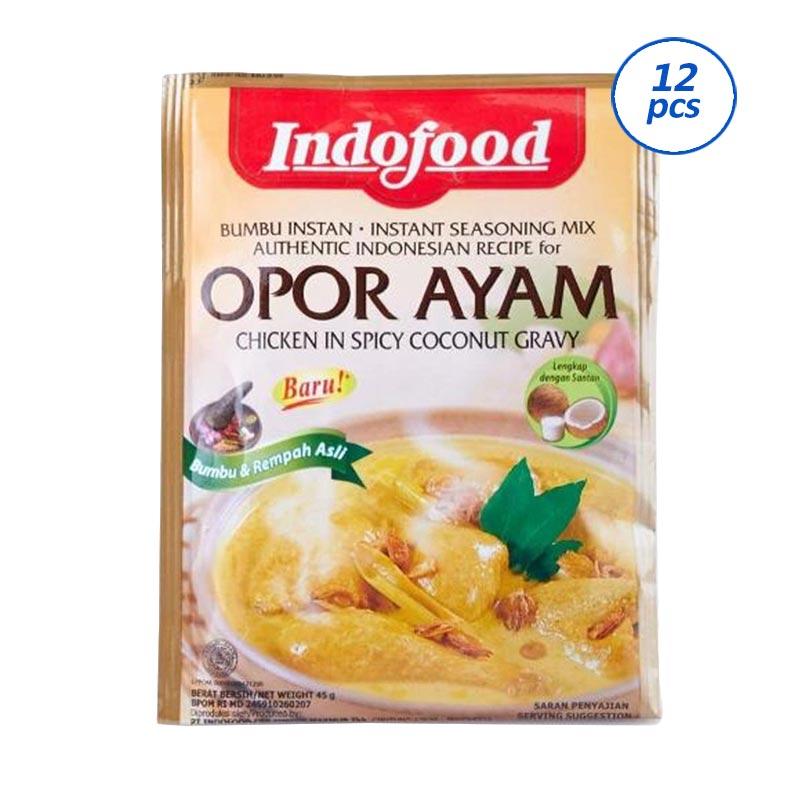 Jual Indofood Opor Ayam Bumbu Instan 45gr X 12pcs Online Februari 2021 Blibli Karena hidangan berkuah yang nikmat ini selalu dijadikan sayur sebagai pelengkap ketupat. indofood opor ayam bumbu instan 45gr x 12pcs
