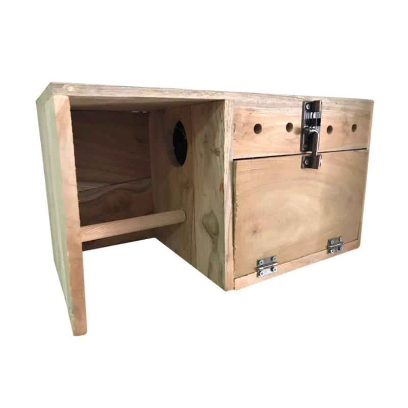 Jual Oem Glodok Sarang Tempat Bertelur Burung Kenari Kaca Kayu