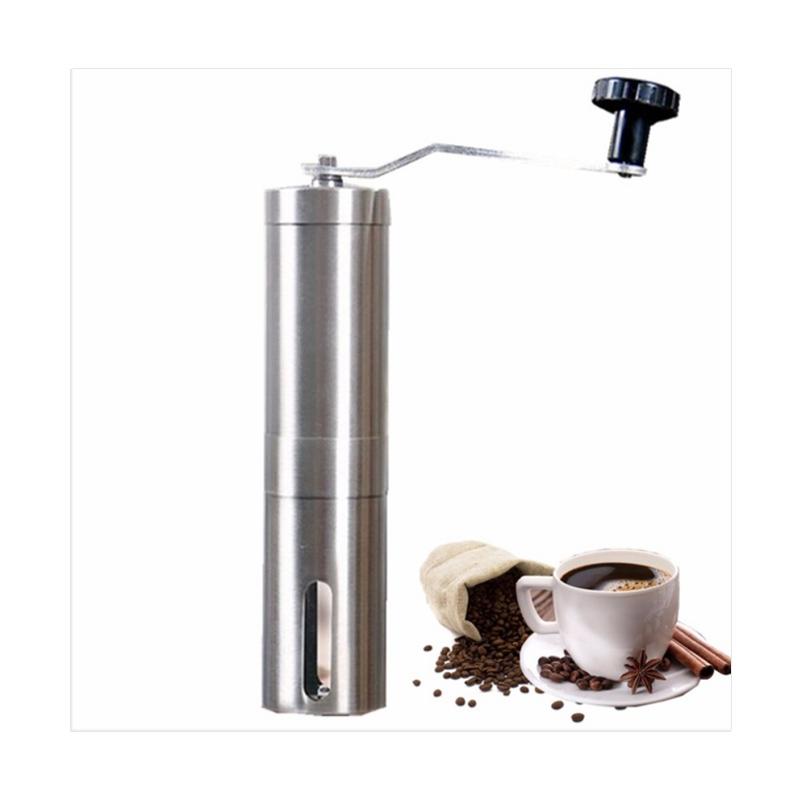 Jual 3t Stainless Steel Manual Coffee Grinder With Ceramic Center