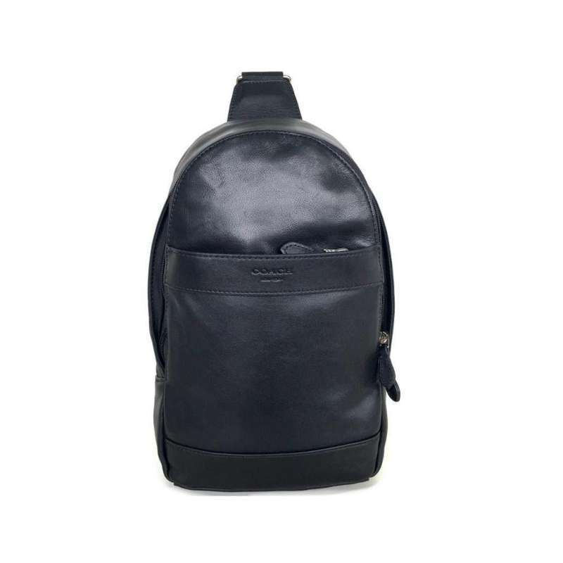 Coach Charles Pack Leather Sling Bag 