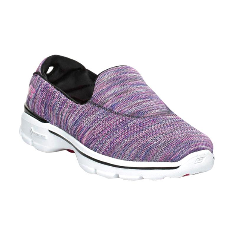 skechers go walk 3 fitknit purple