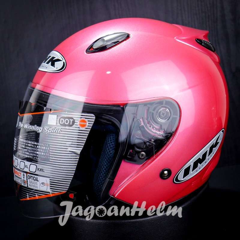 Promo INK Helm Centro Jet B PINK Original Helmet Diskon 1 di