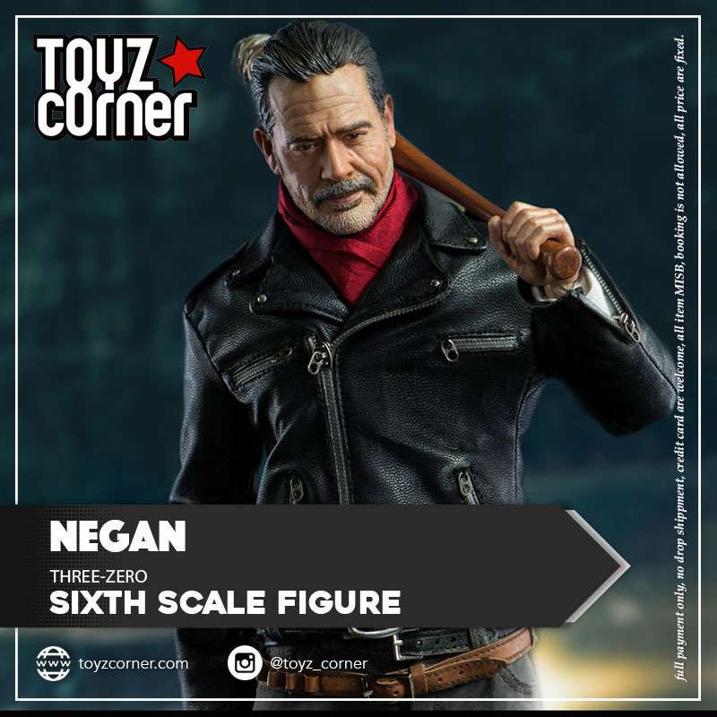 ウォーキングデッド ニーガン threezero 1/6 フィギュア ThreeZero 1/6