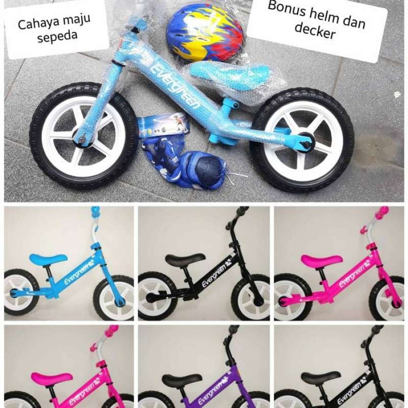 Balance Bike Evergreen Ban Plastik 