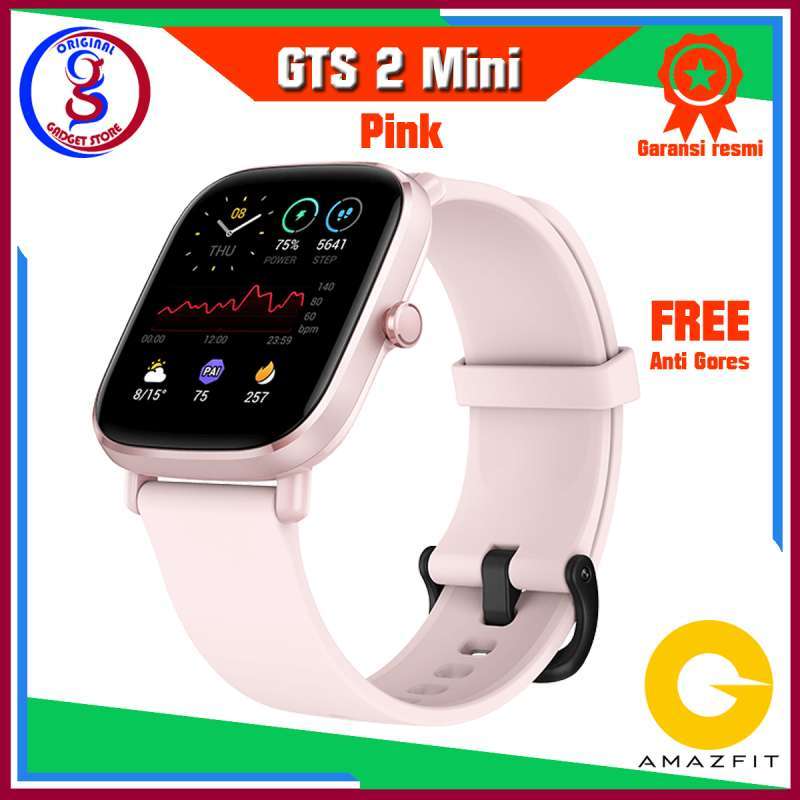 Amazfit GTS Mini Smartwatch Ultra-slim Blood-oxygen Garansi Resmi