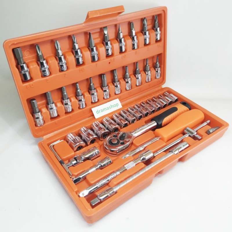 Promo Kunci Sok Socket Wrench obeng 
