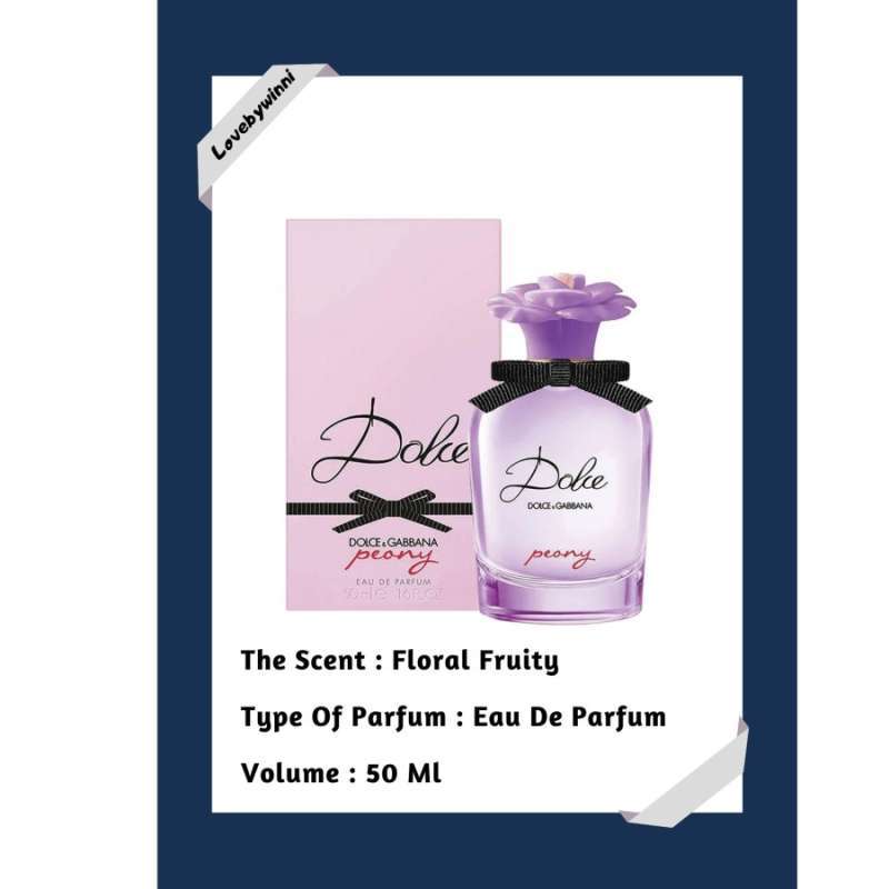 Dolce on sale peony 50ml
