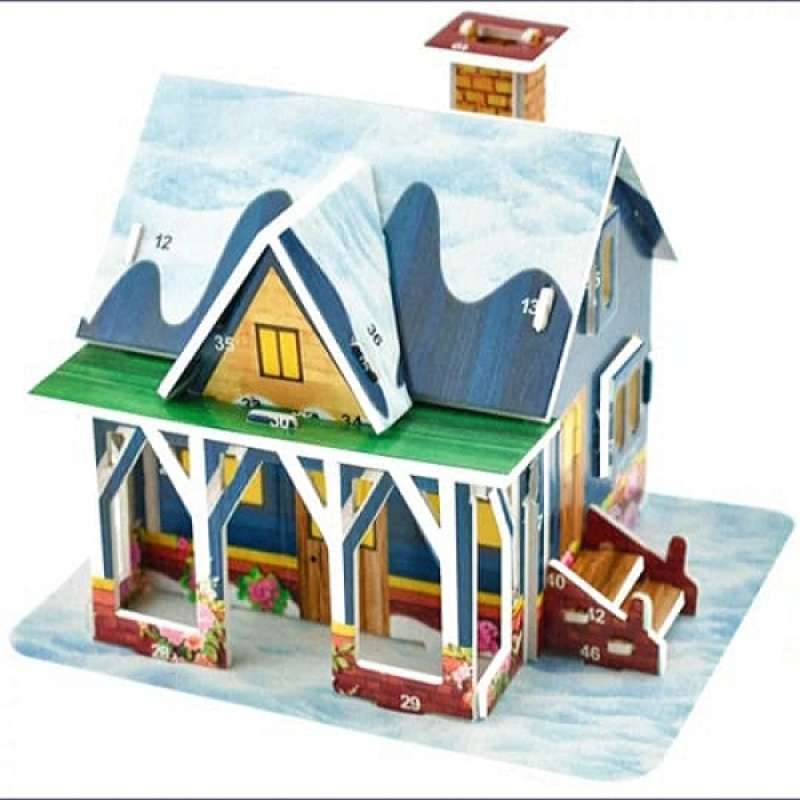 Jual Part 8 mainan edukasi anak PUZZLE 3D DIY aishangpin 3D puzzle
