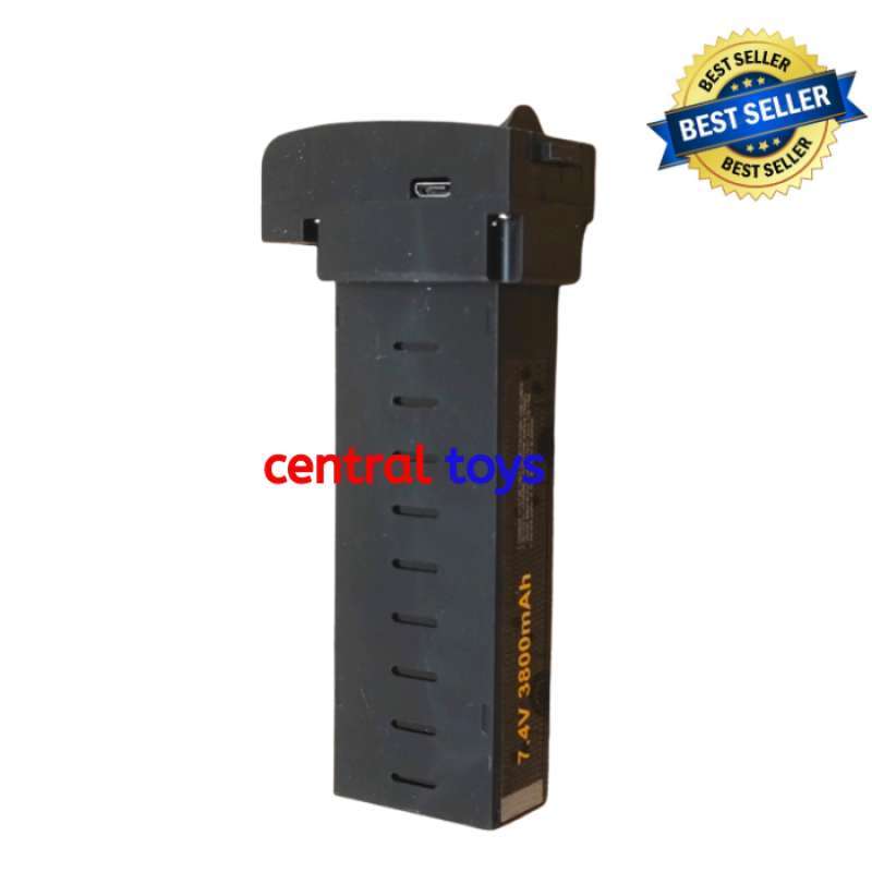 Promo baterai original drone 106 pro 7.4V 3800mAH Diskon 1 di