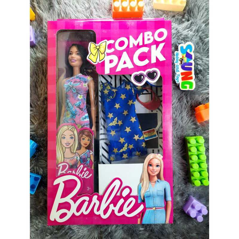 Barbie deals combo pack