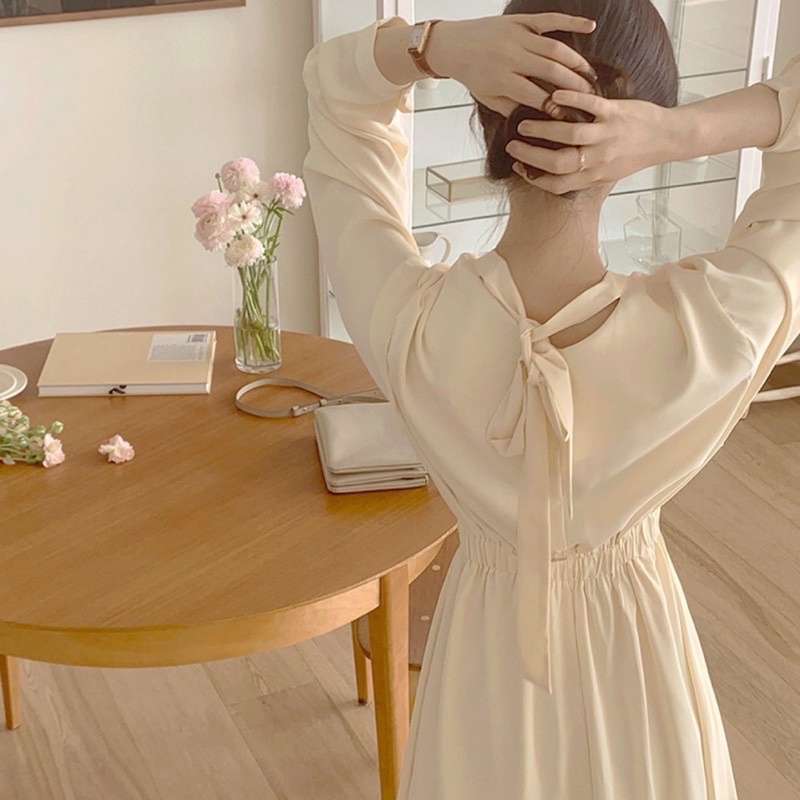 Korean vintage shop dress