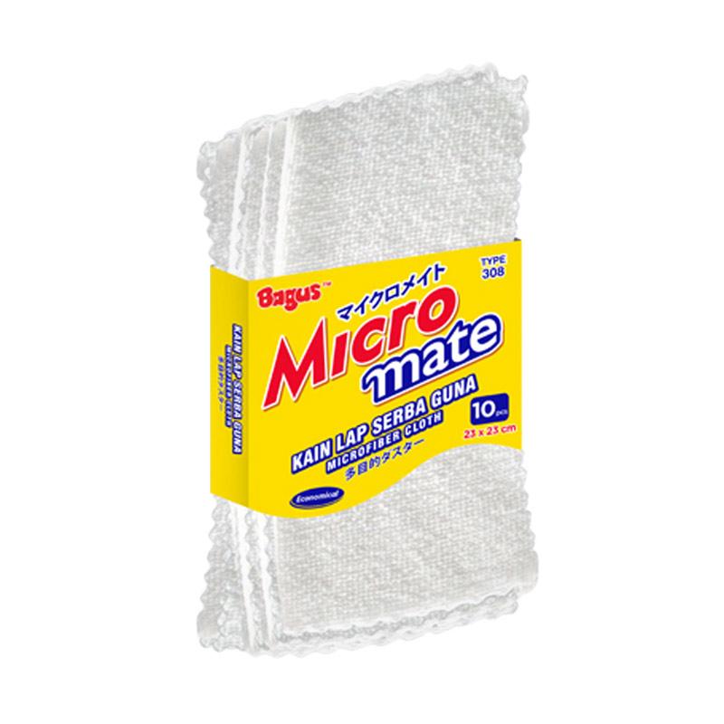 Jual Bagus Tipe 308 Micromate Kain Lap Serbaguna 23 X 23 Cm 10