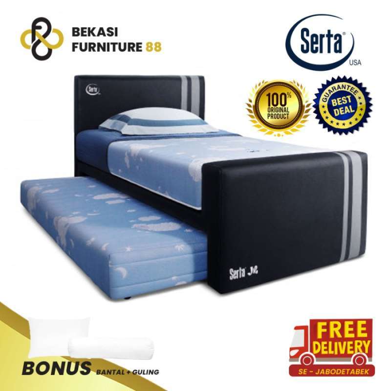 Spring bed double bed top