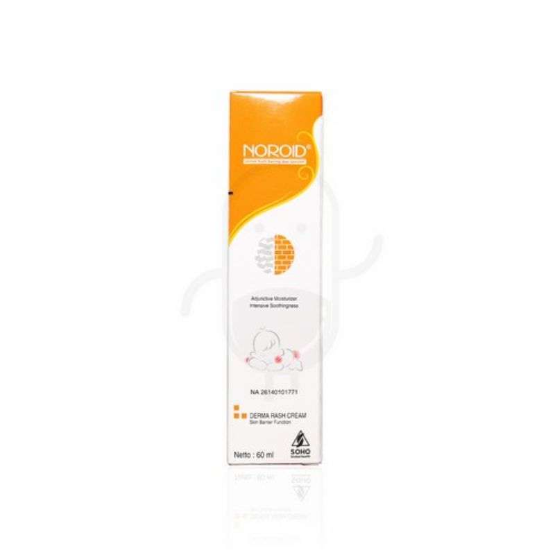 NOROID DERMA RASH CREAM TUBE 60 ML
